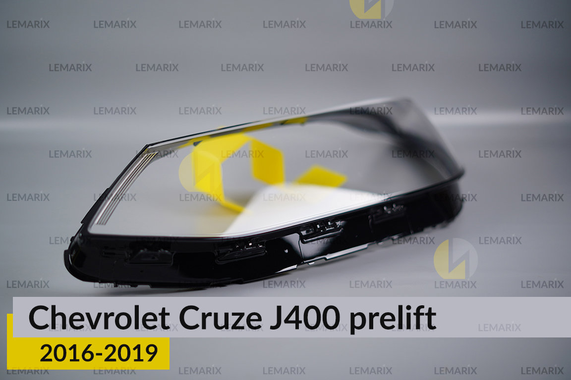 Скло фари Chevrolet Cruze J400 (2016-2019) дорест ліве