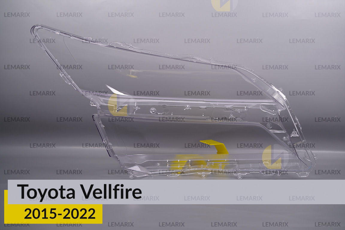 Стекло фары Toyota Vellfire (2015-2022) левое