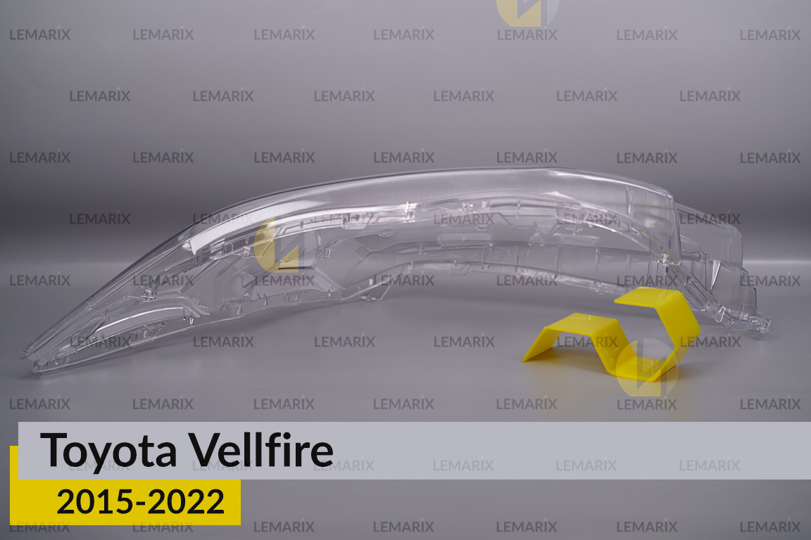 Стекло фары Toyota Vellfire (2015-2022) левое