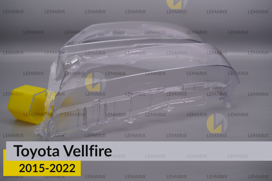 Стекло фары Toyota Vellfire (2015-2022) левое