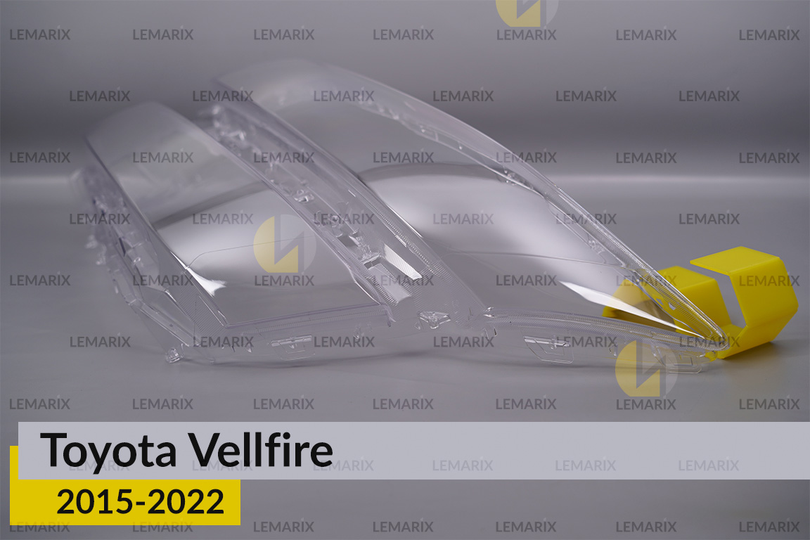 Стекло фары Toyota Vellfire (2015-2022) левое