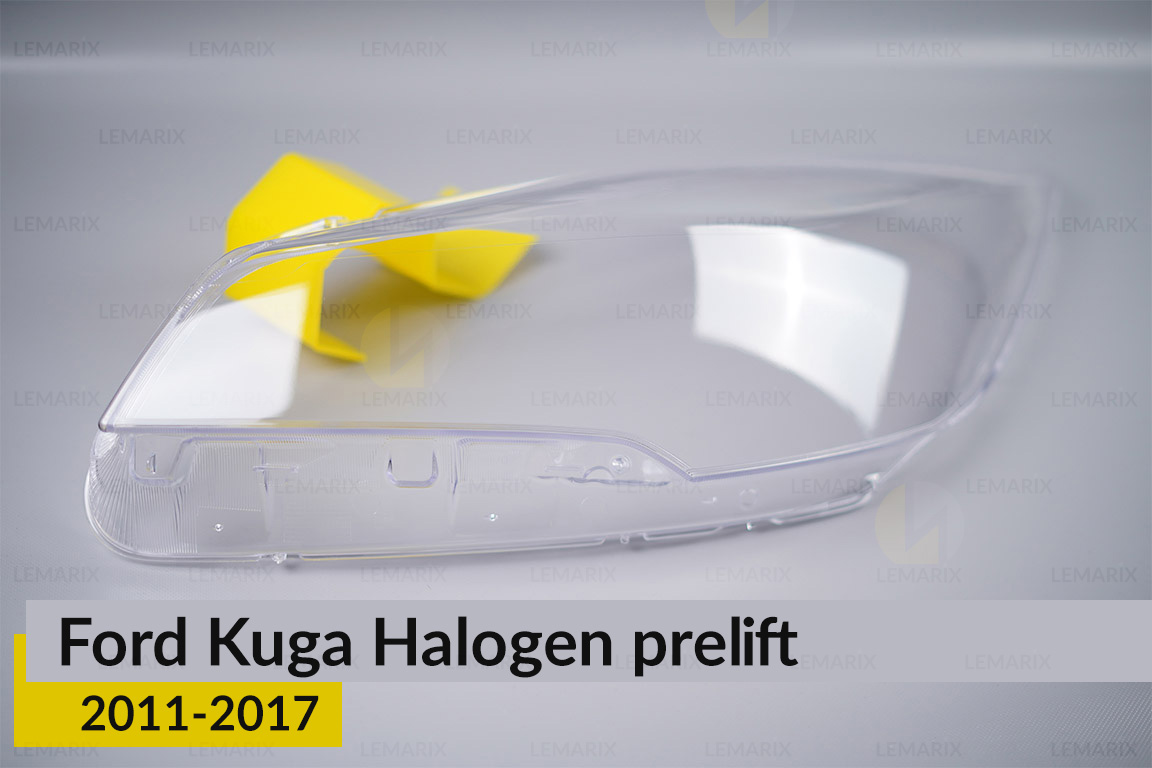 Стекло фары Ford Kuga Halogen (2011-2017) дорест левое