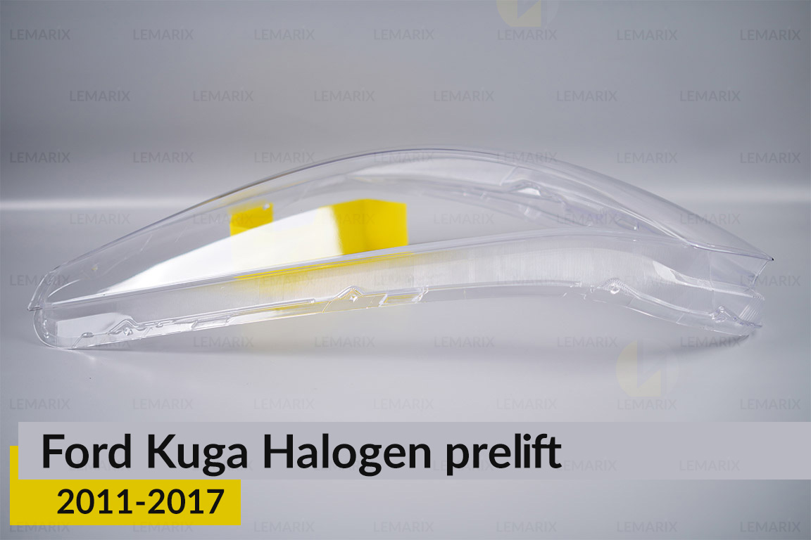 Стекло фары Ford Kuga Halogen (2011-2017) дорест левое
