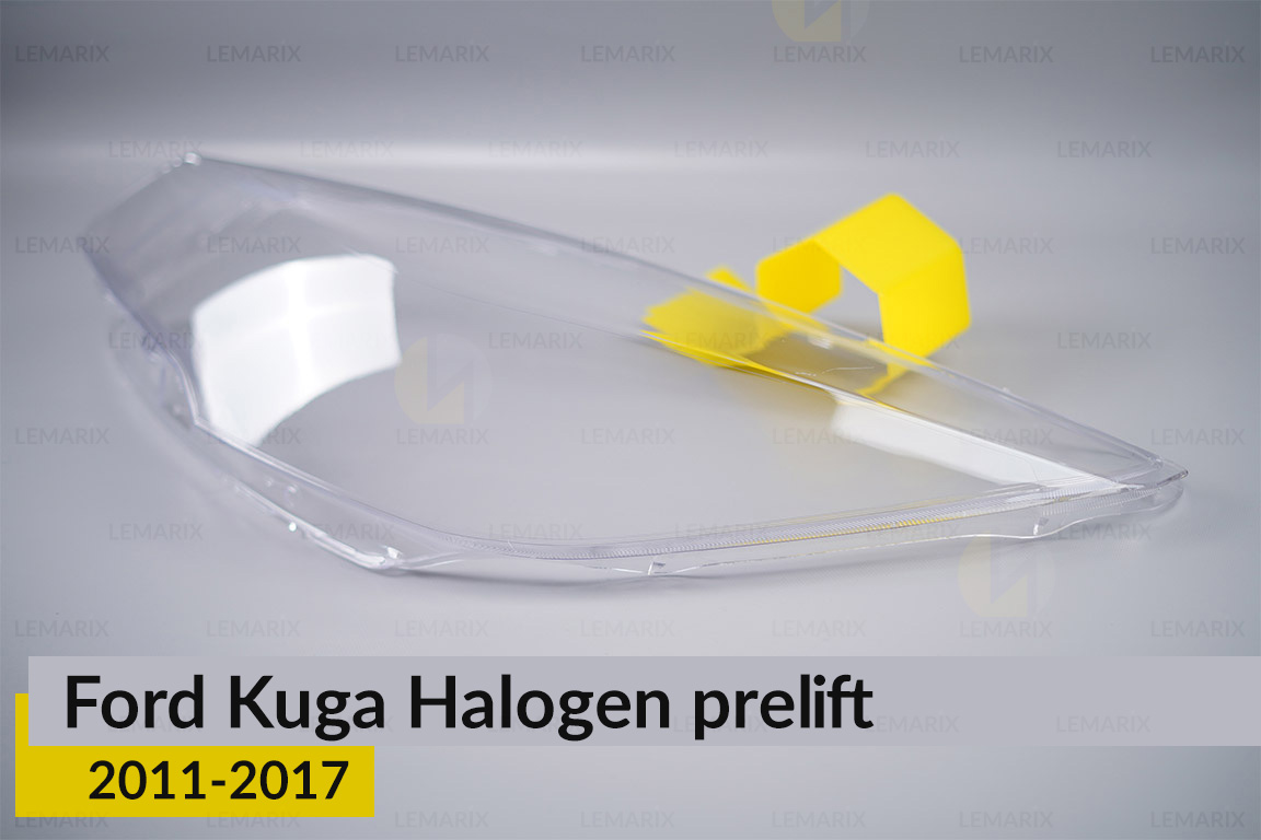 Стекло фары Ford Kuga Halogen (2011-2017) дорест левое