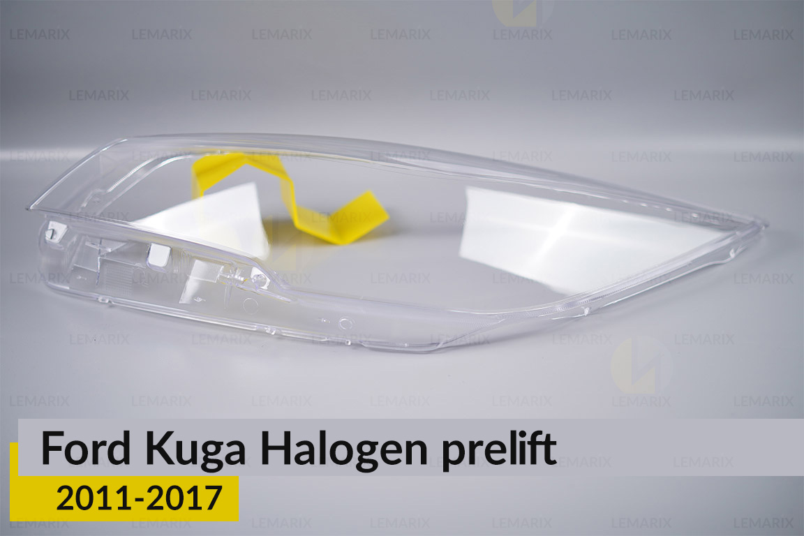 Стекло фары Ford Kuga Halogen (2011-2017) дорест левое