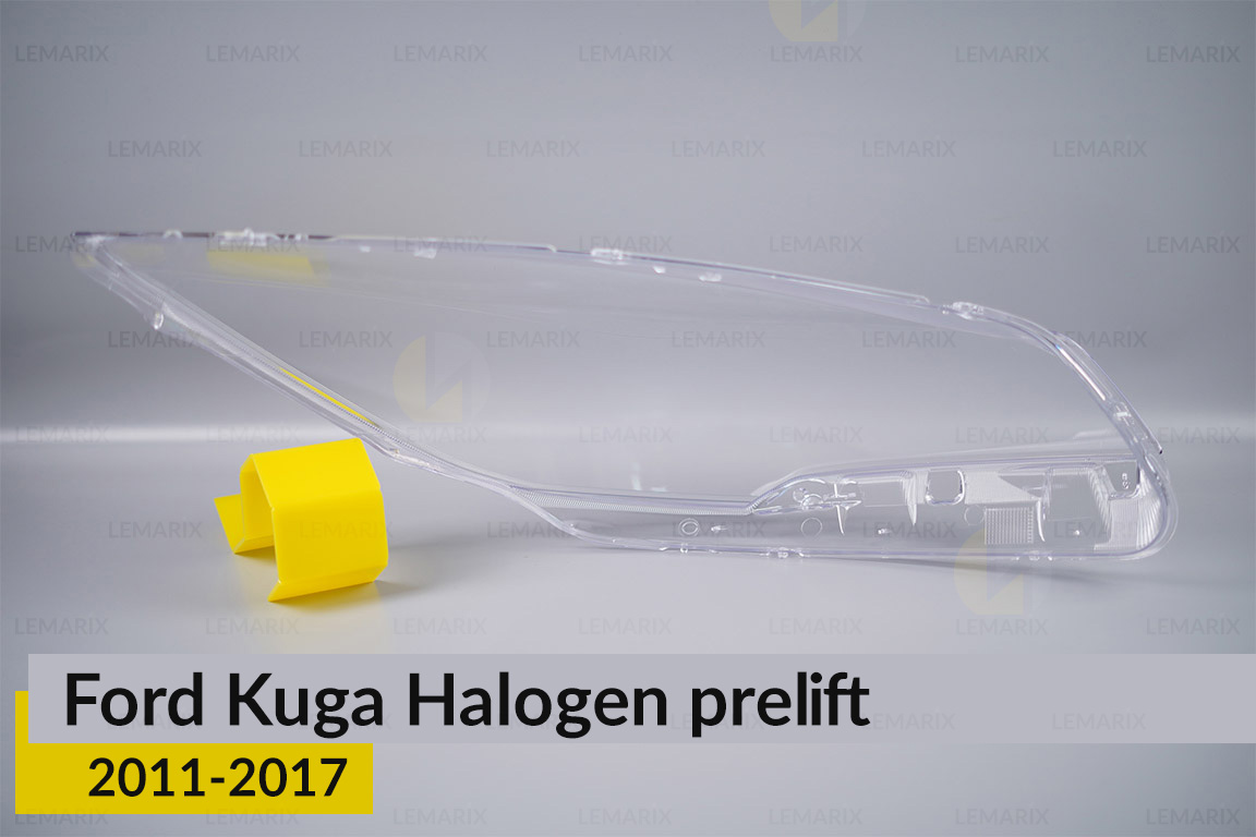 Стекло фары Ford Kuga Halogen (2011-2017) дорест левое