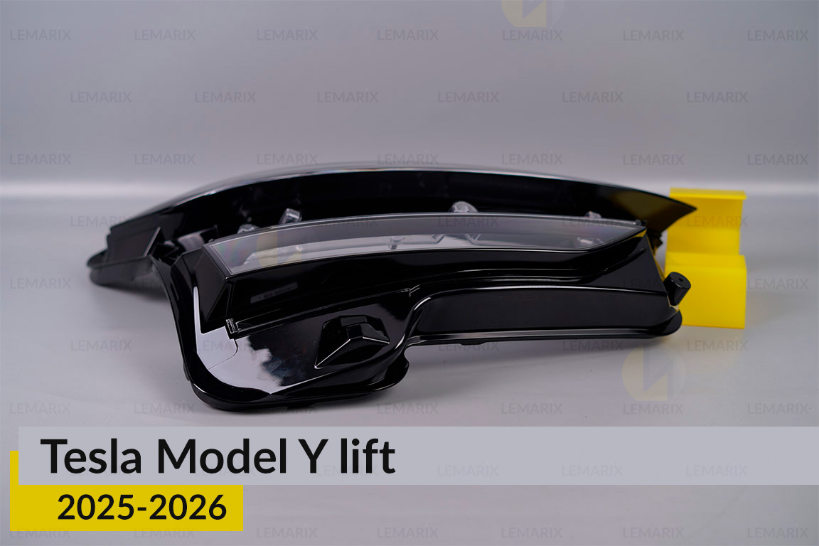 Скло фари Tesla Model Y (2025-2026) рест праве