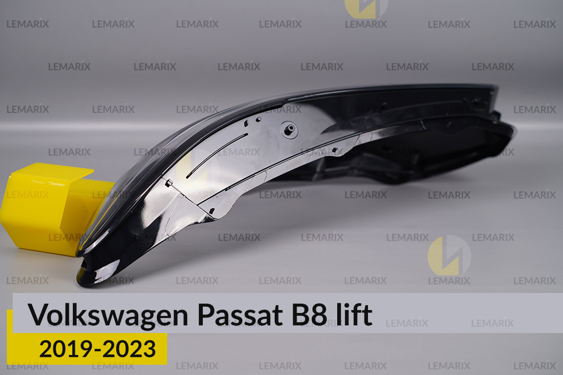 Скло фари VW Volkswagen Passat B8 (2019-2023) рест ліве