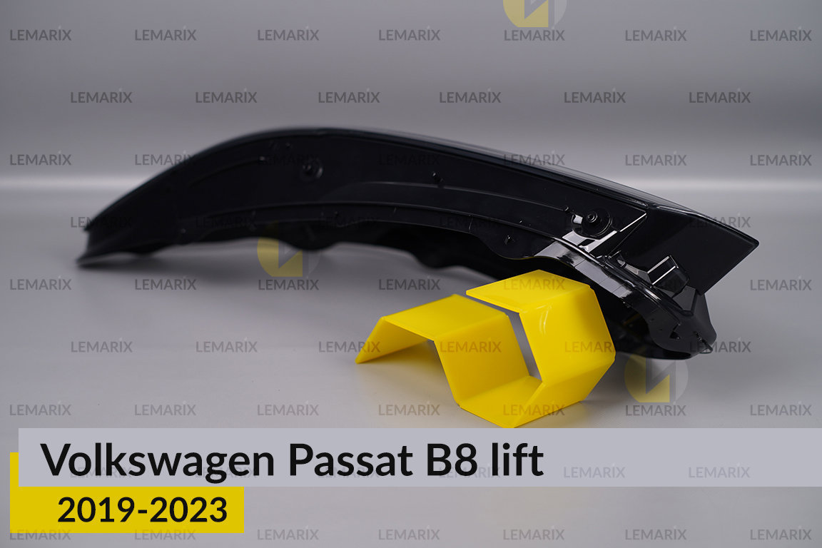 Скло фари VW Volkswagen Passat B8 (2019-2023) рест ліве