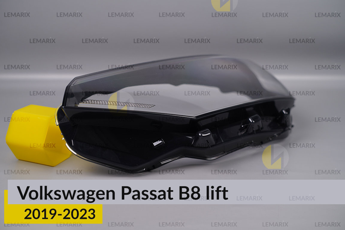 Скло фари VW Volkswagen Passat B8 (2019-2023) рест ліве