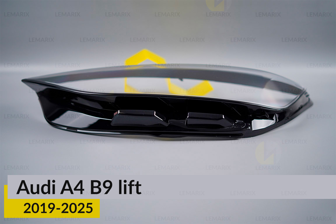 Скло фари Audi A4 B9 (2019-2025) рест ліве