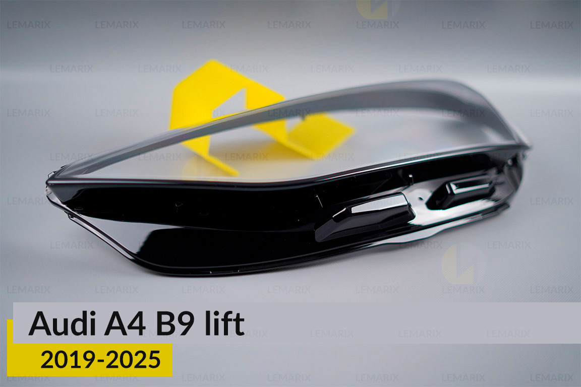 Скло фари Audi A4 B9 (2019-2025) рест ліве
