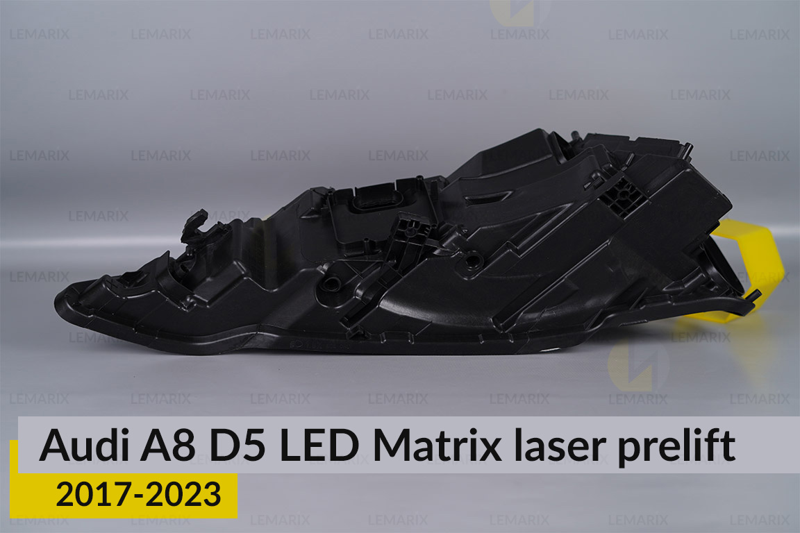 Корпус фари Audi A8 D5 LED Matrix Laser (2017-2023) дорест лівий