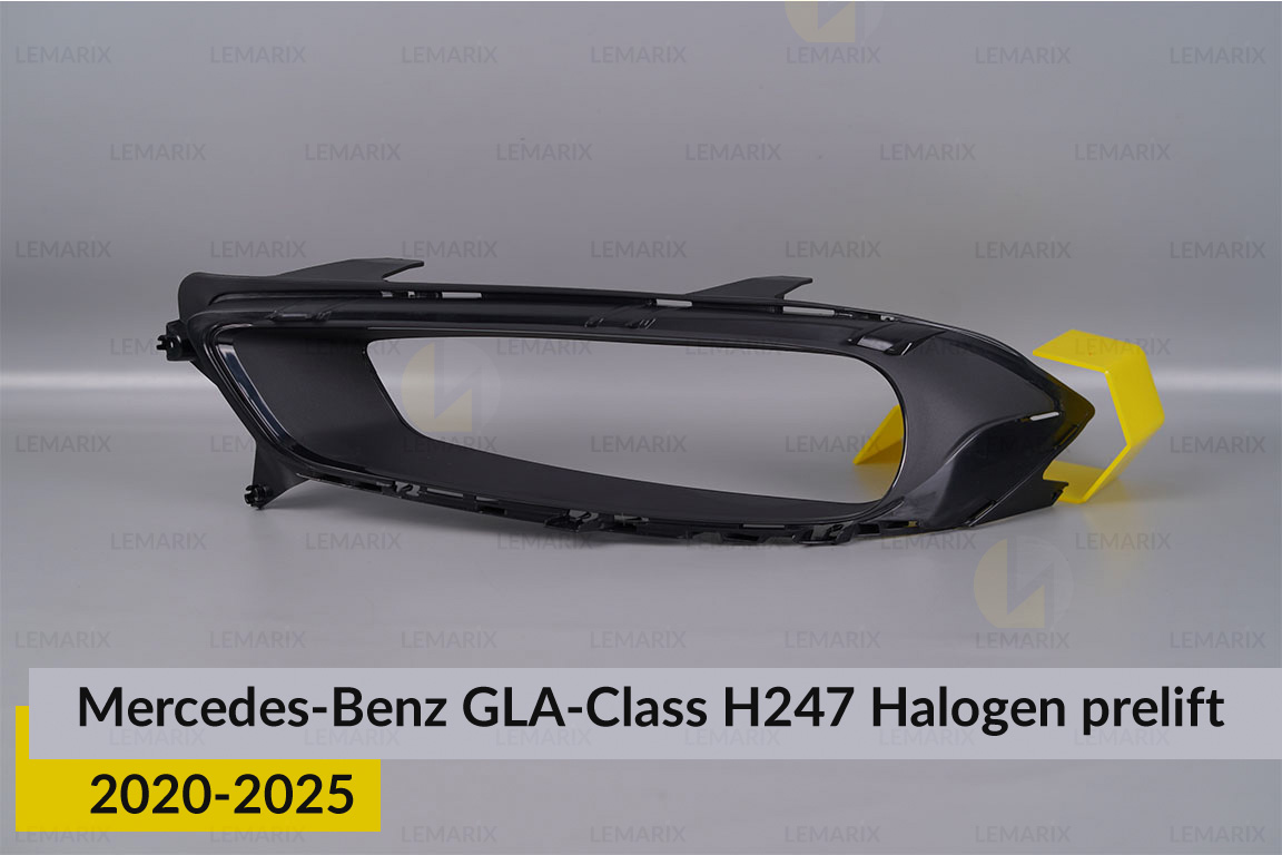 Декоративна маска Mercedes-Benz GLA-Class H247 Halogen (2020-2025) дорест ліва