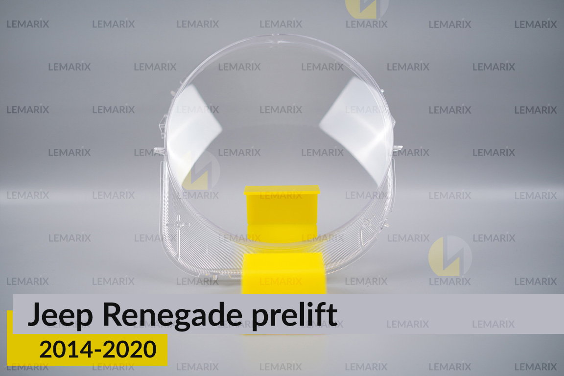 Стекло фары Jeep Renegade (2014-2020) дорест правое