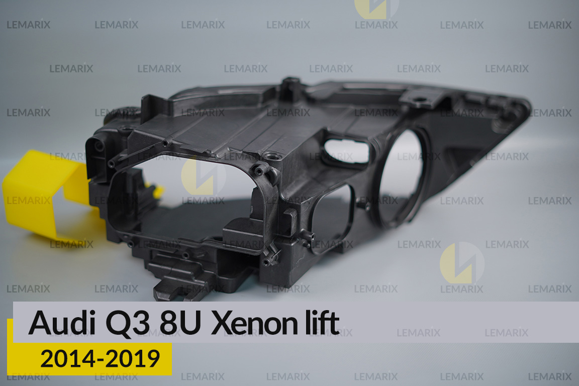 Корпус фары Audi Q3 8U Xenon (2014-2019) рест левый