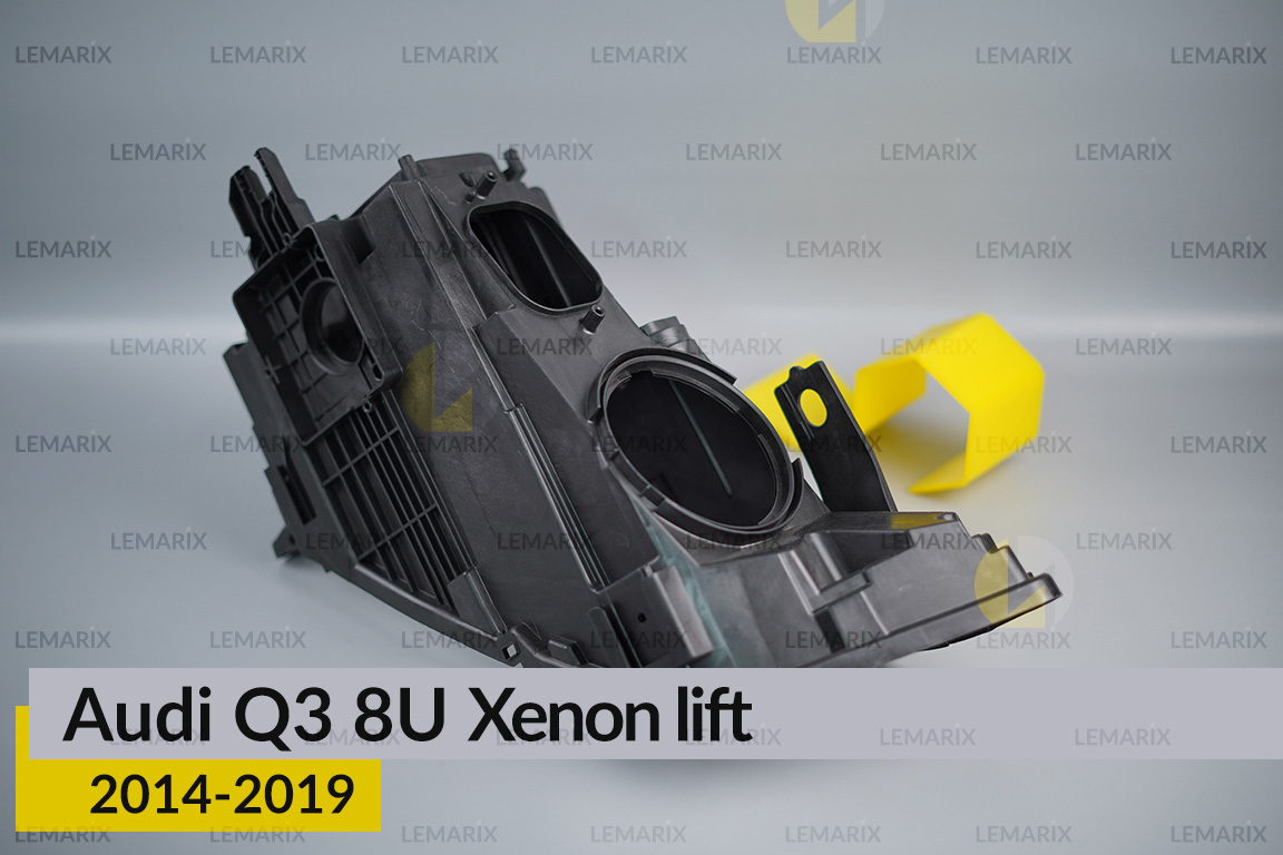 Корпус фары Audi Q3 8U Xenon (2014-2019) рест левый