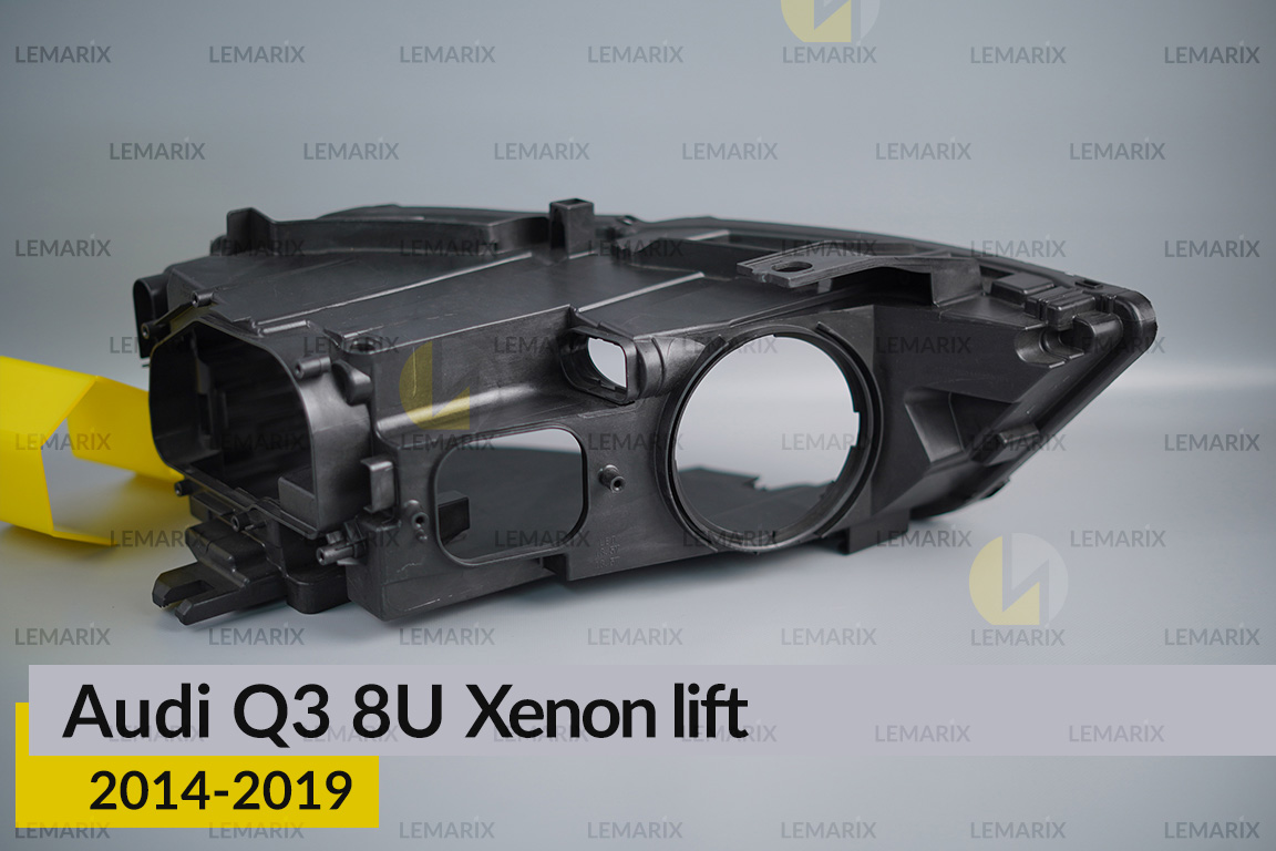 Корпус фары Audi Q3 8U Xenon (2014-2019) рест левый