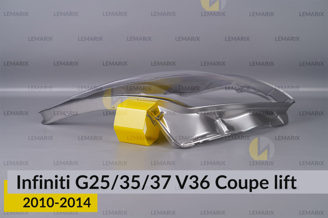 Стекло фары Infiniti G25/35/37 V36 Coupe (2010-2014) рест правое