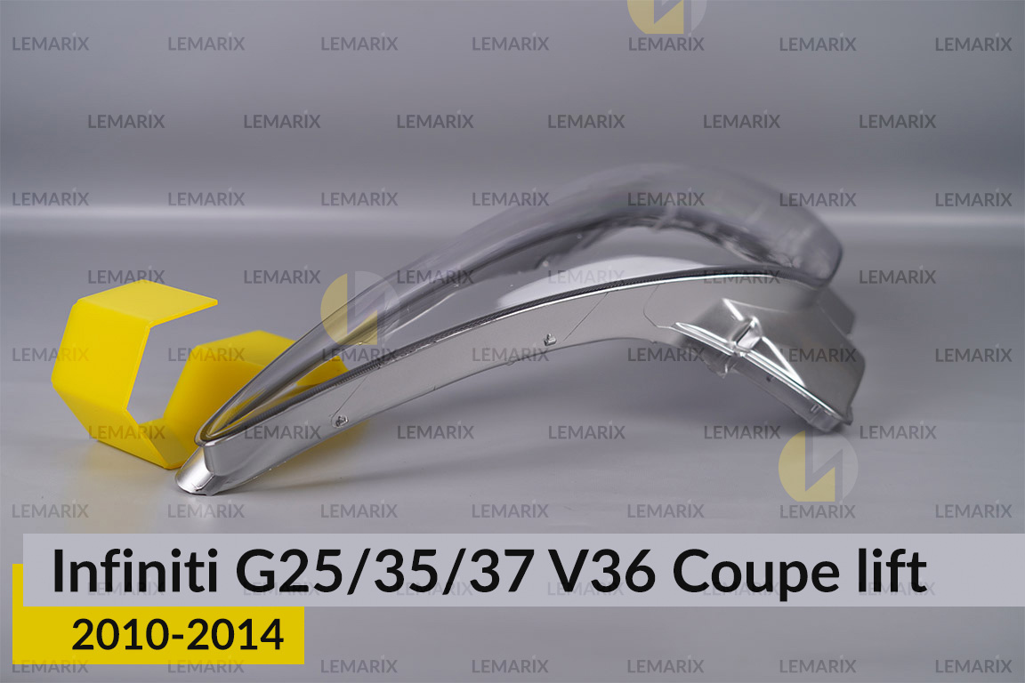 Стекло фары Infiniti G25/35/37 V36 Coupe (2010-2014) рест правое