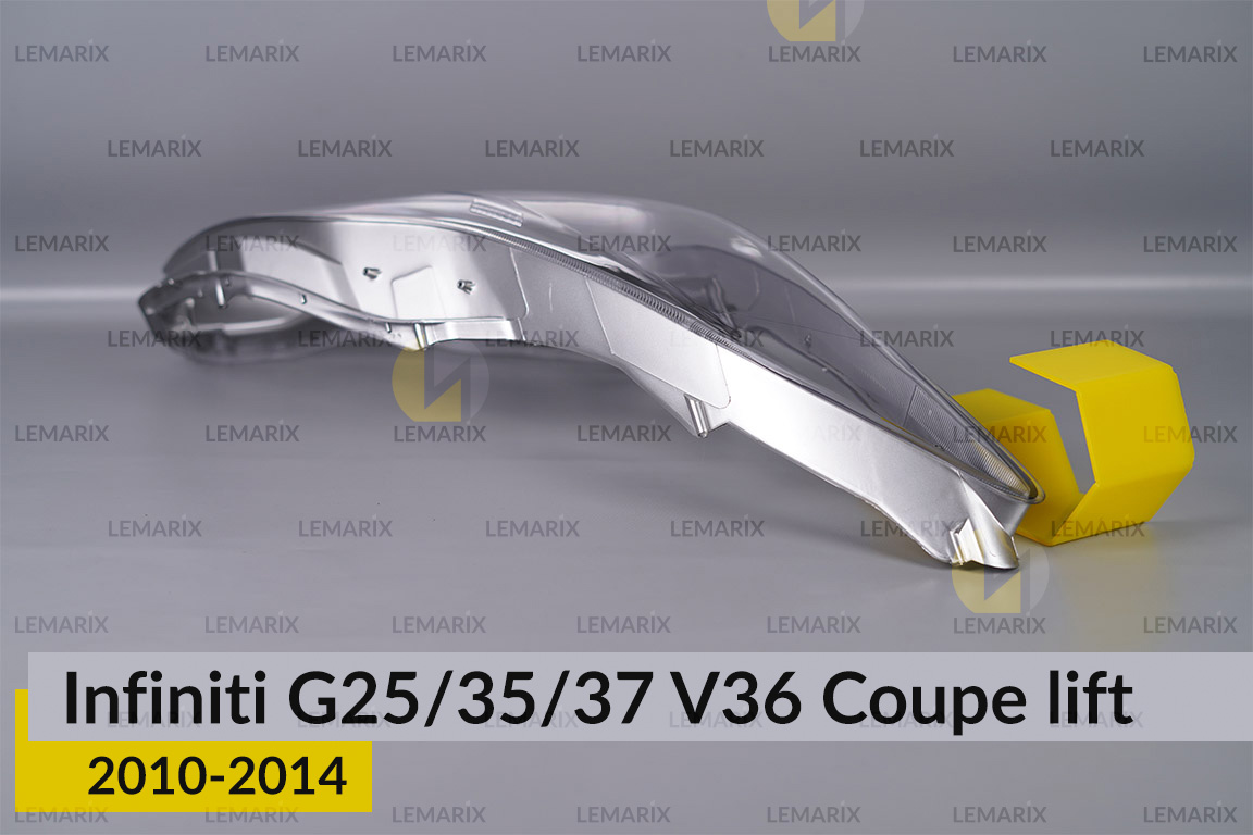 Стекло фары Infiniti G25/35/37 V36 Coupe (2010-2014) рест правое