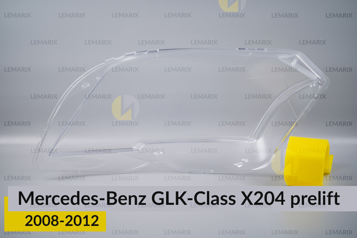 Скло фари Mercedes-Benz GLK-Class X204 (2008-2012) дорест праве
