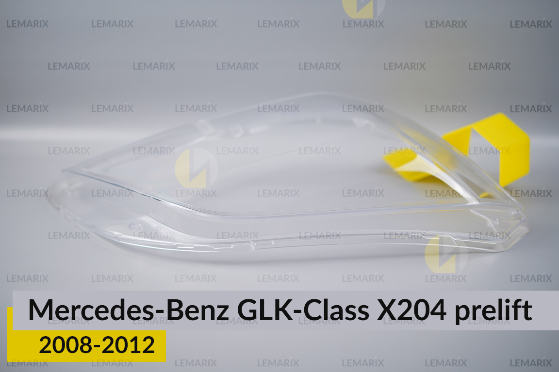 Скло фари Mercedes-Benz GLK-Class X204 (2008-2012) дорест праве