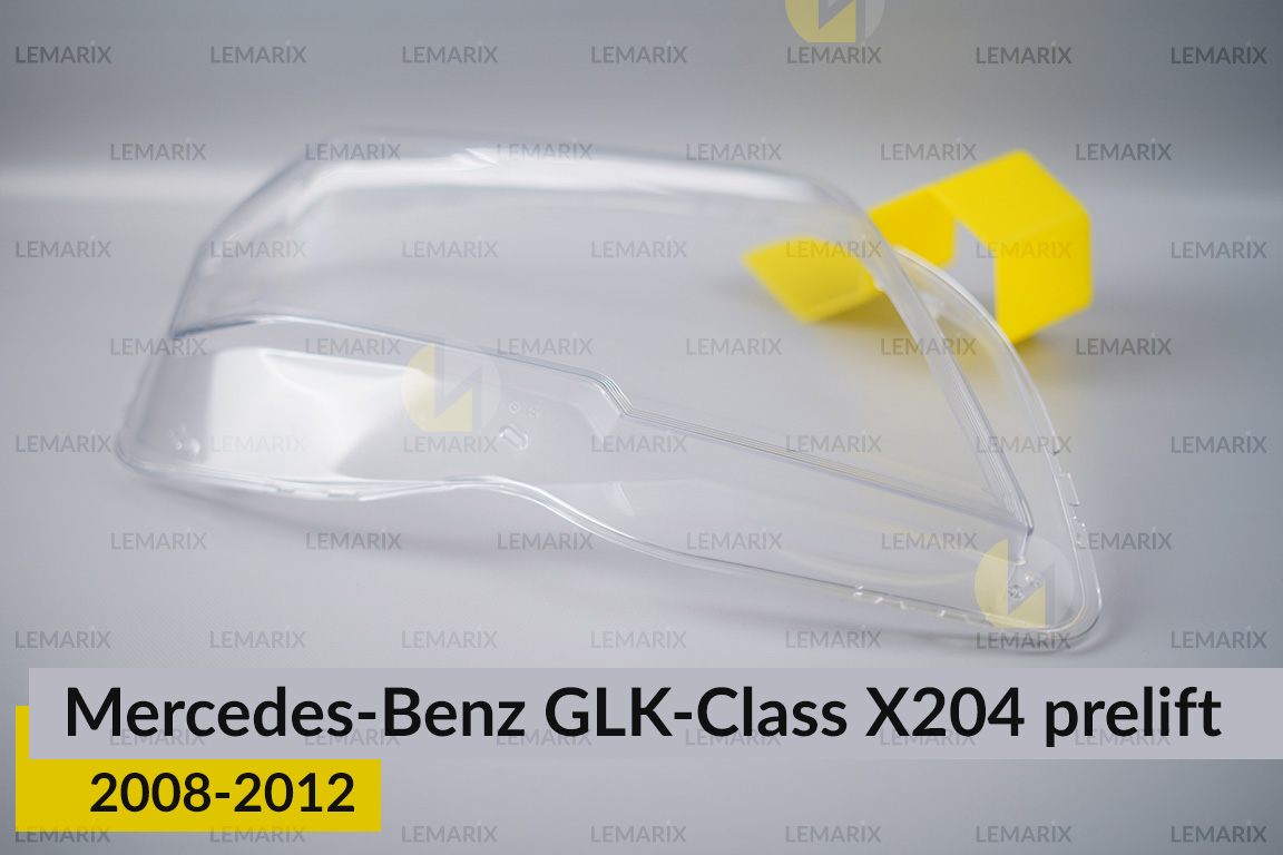 Скло фари Mercedes-Benz GLK-Class X204 (2008-2012) дорест праве