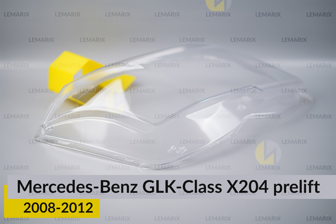 Скло фари Mercedes-Benz GLK-Class X204 (2008-2012) дорест праве