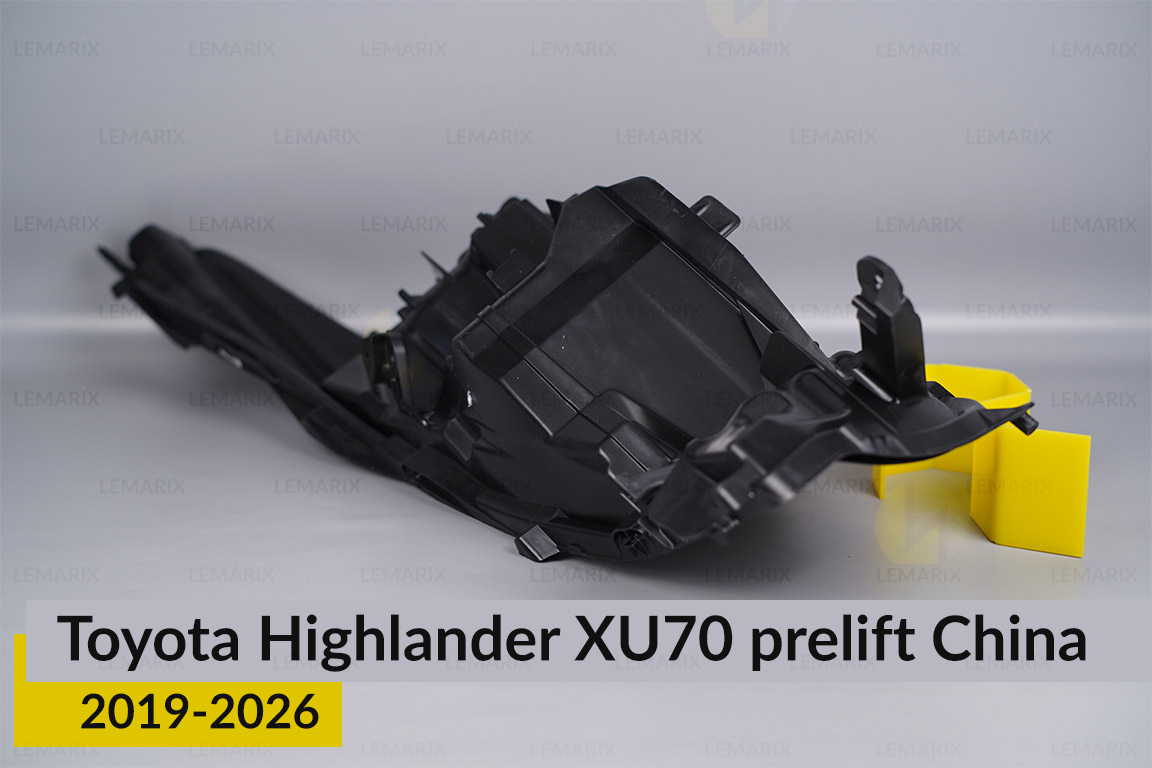 Корпус фари Toyota Highlander XU70 China (2019-2026) дорест правий