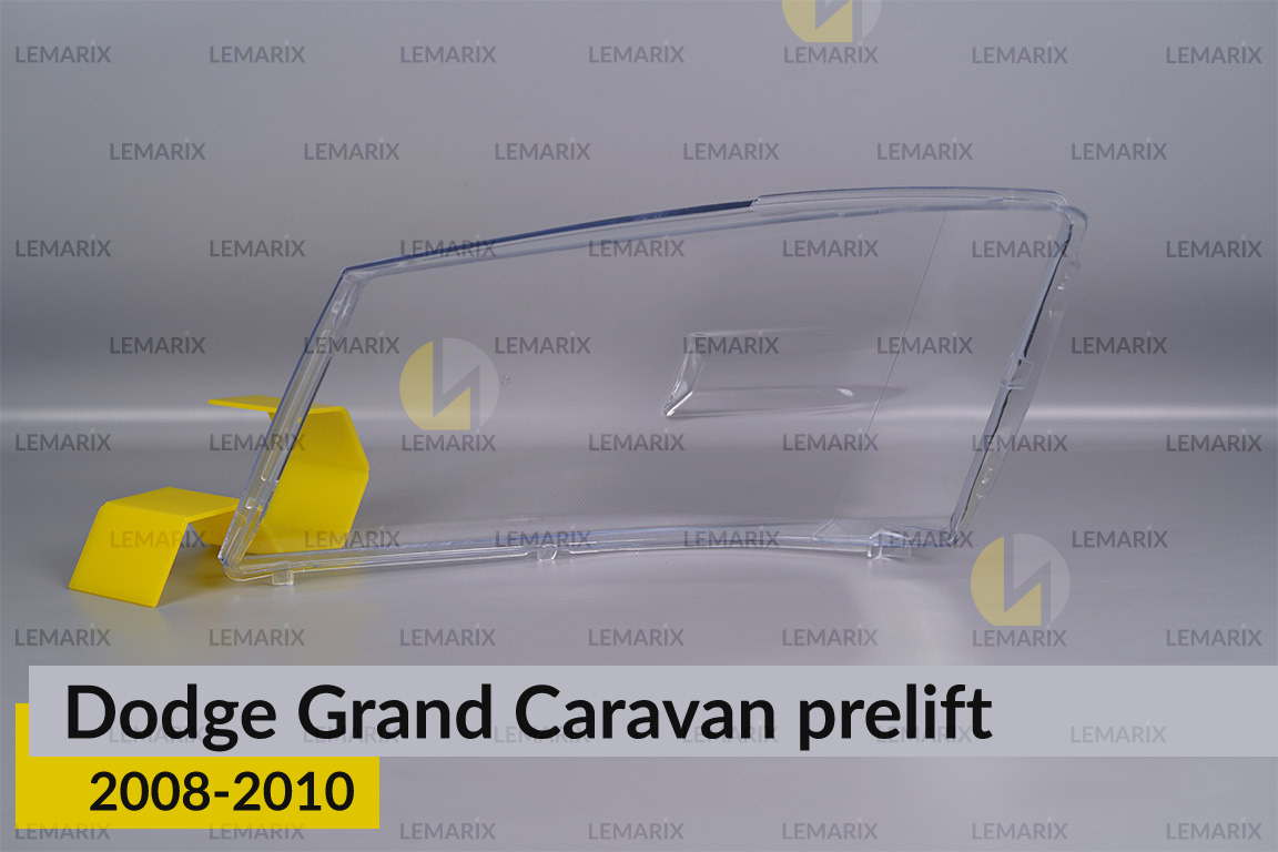 Стекло фары Dodge Grand Caravan (2008-2010) дорест правое