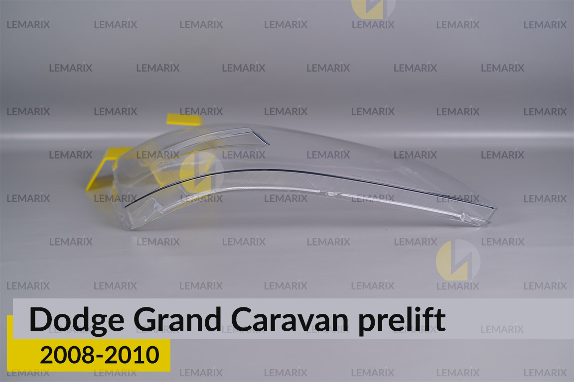 Стекло фары Dodge Grand Caravan (2008-2010) дорест правое