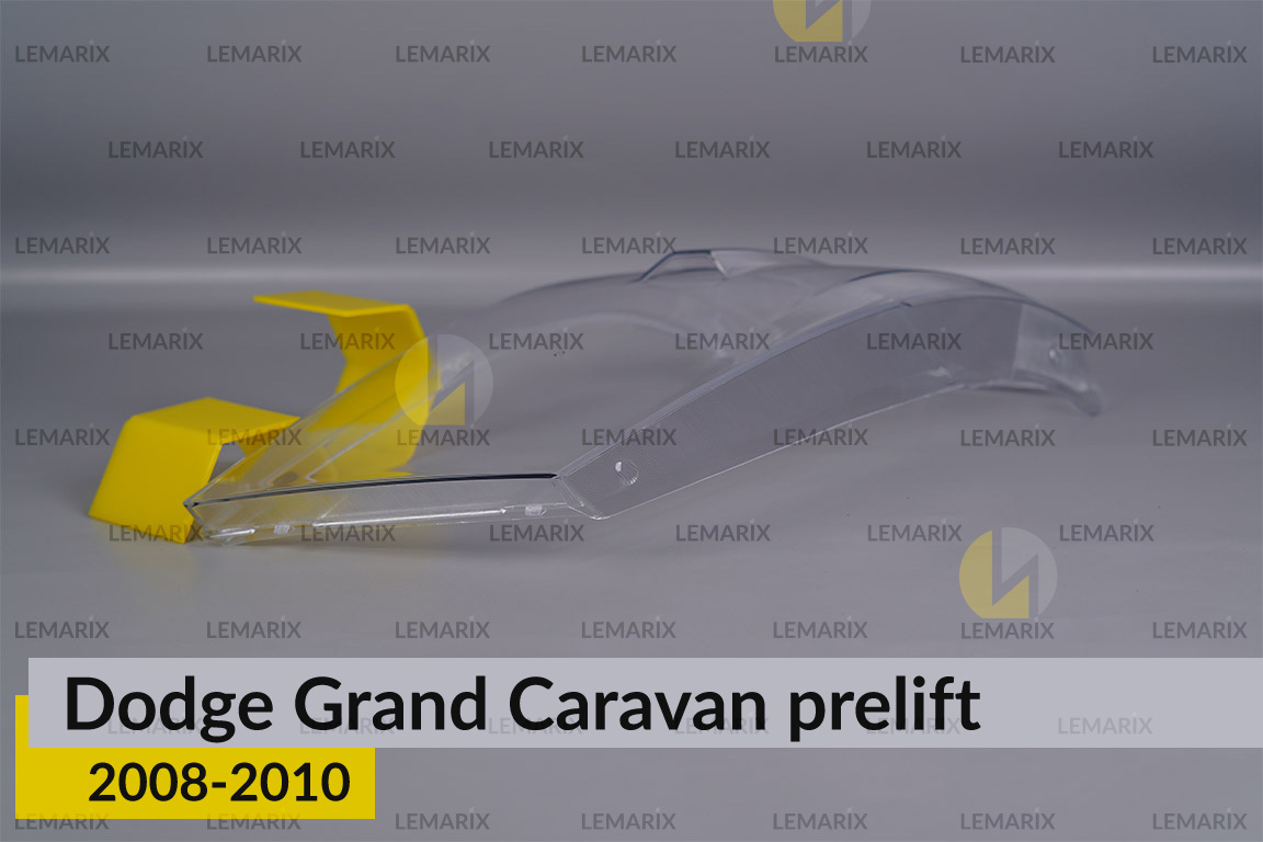 Стекло фары Dodge Grand Caravan (2008-2010) дорест правое