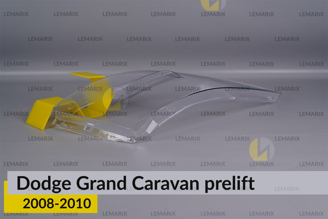 Стекло фары Dodge Grand Caravan (2008-2010) дорест правое