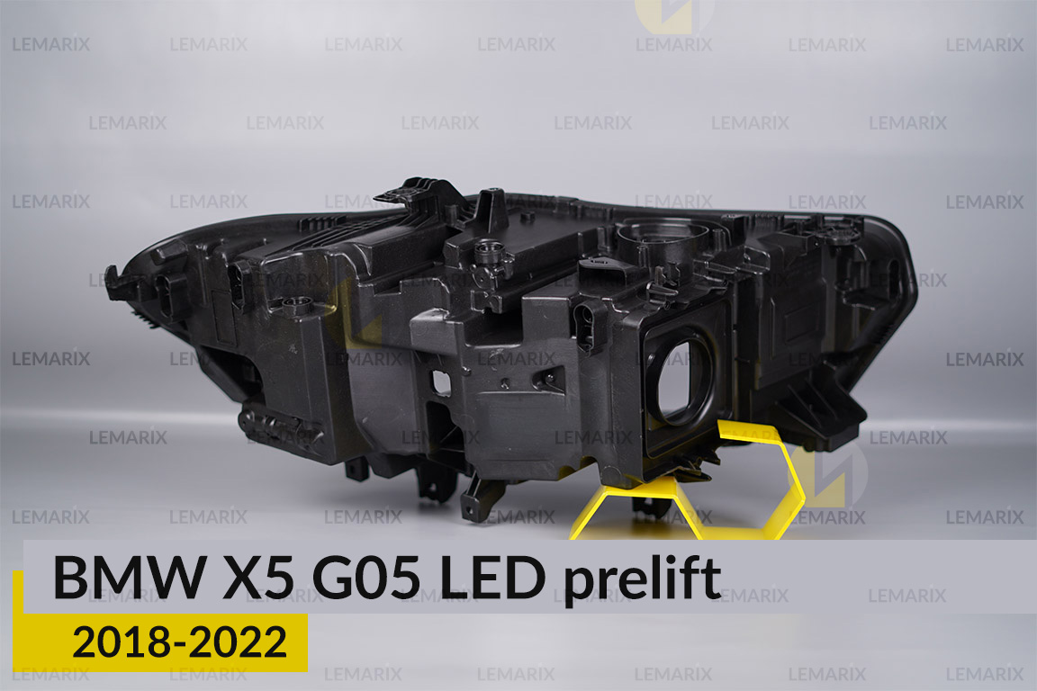 Корпус фары BMW X5 G05 LED (2018-2022) дорест левый