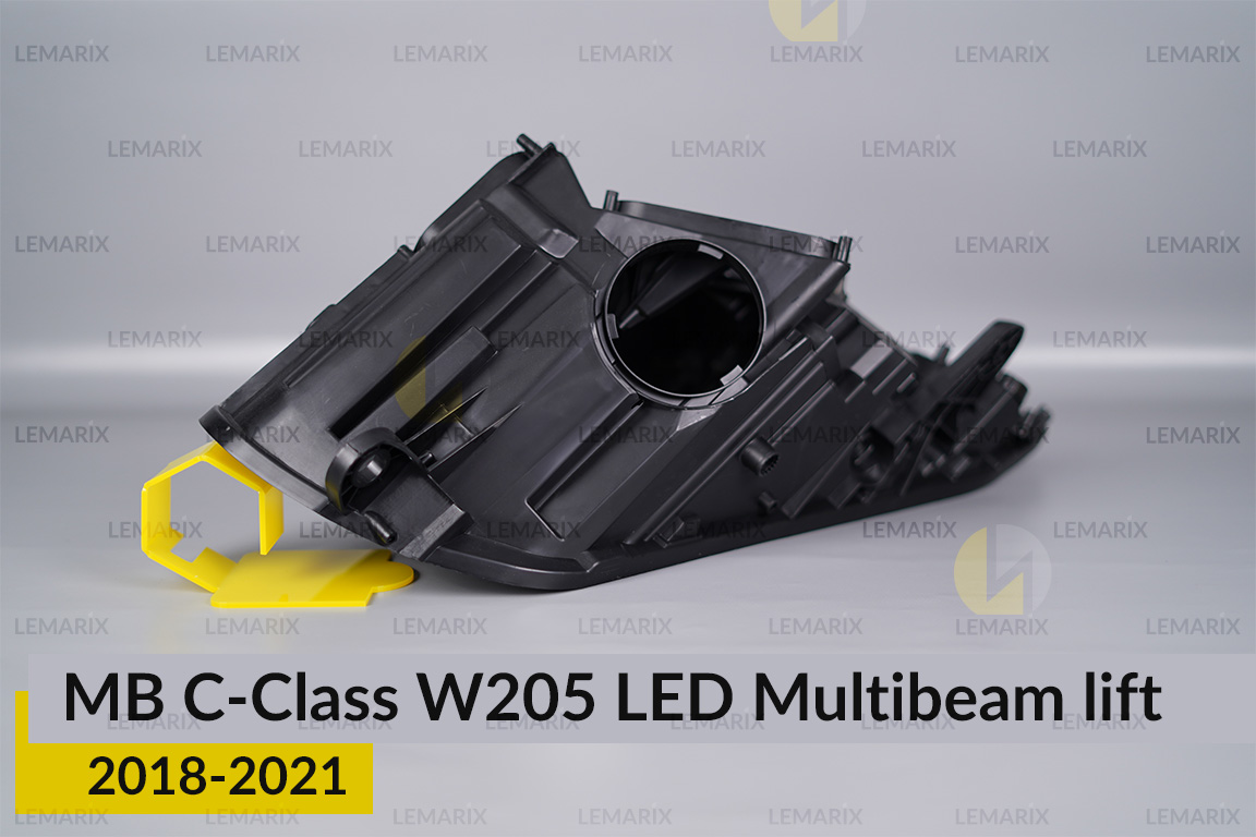 Корпус фари Mercedes-Benz C-Class W205 LED Multibeam (2018-2021) рест лівий