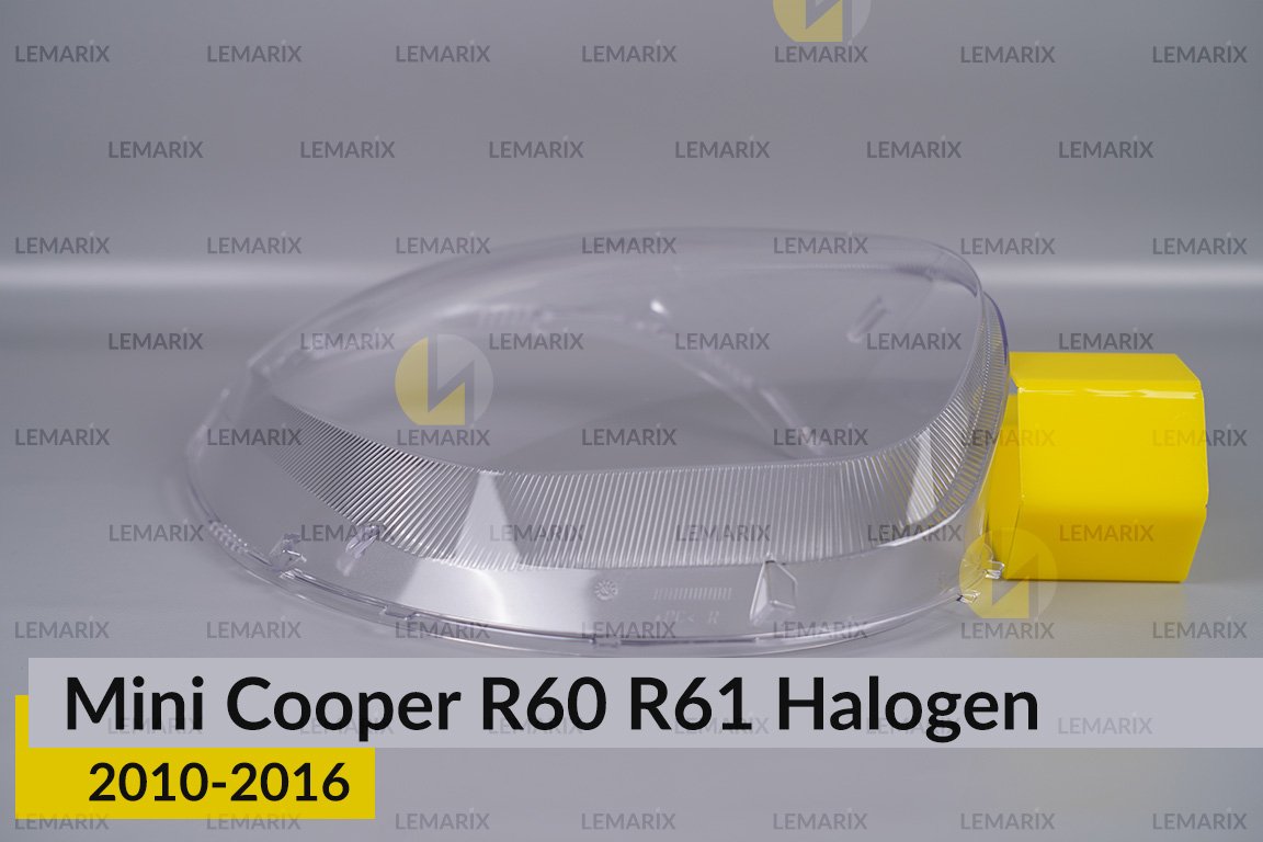 Стекло фары Mini Cooper Countryman Paceman R60 R61 Halogen (2010-2016) правое