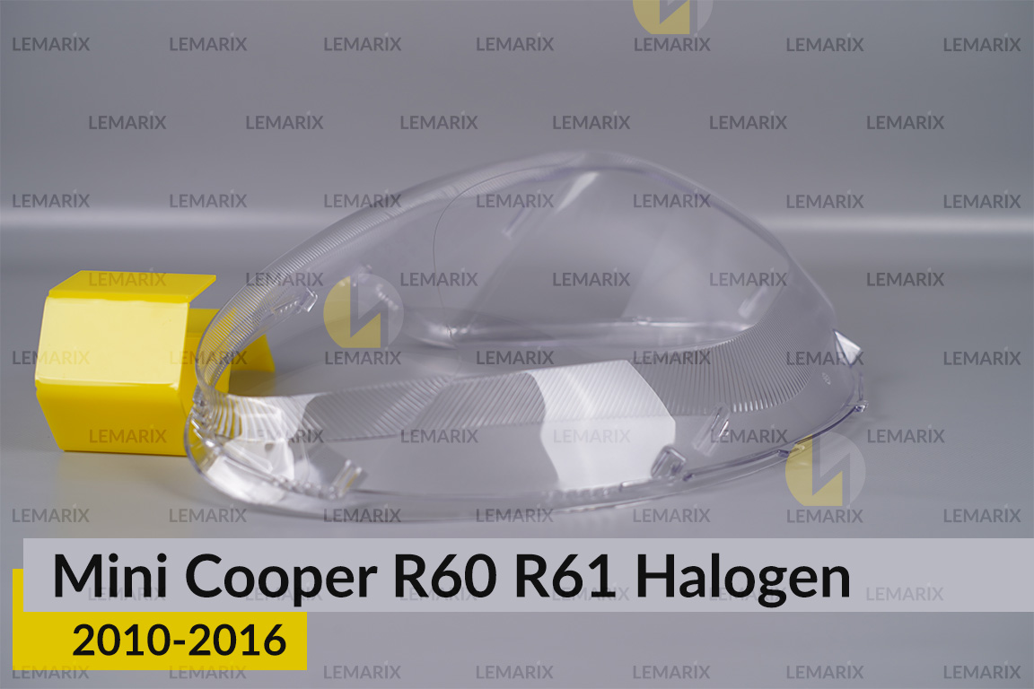 Стекло фары Mini Cooper Countryman Paceman R60 R61 Halogen (2010-2016) правое