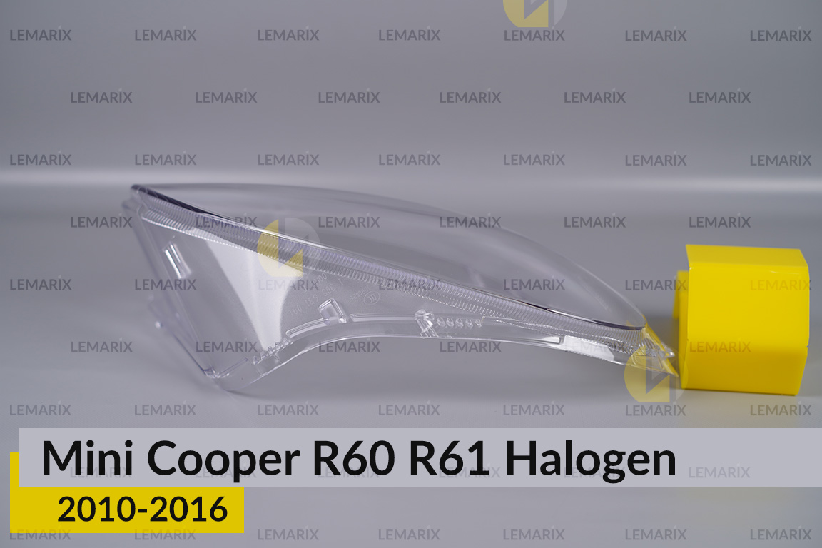 Стекло фары Mini Cooper Countryman Paceman R60 R61 Halogen (2010-2016) правое