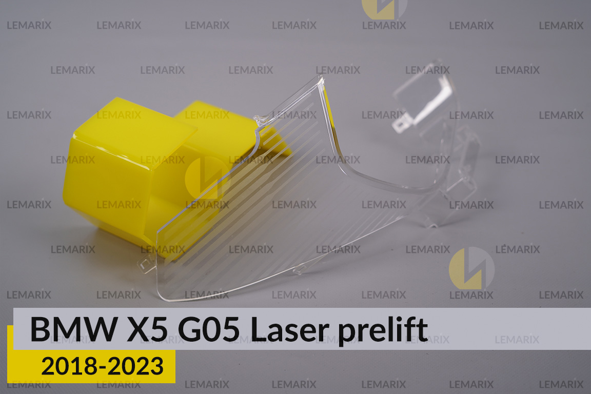Декоративна маска світловода під зовнішній світловод BMW X5 G05 Laser (2018-2023) дорест права
