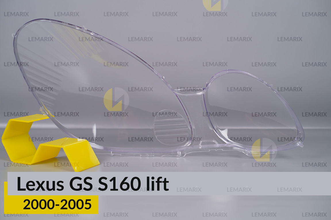 Скло фари Lexus GS S160 (2000-2005) рест ліве