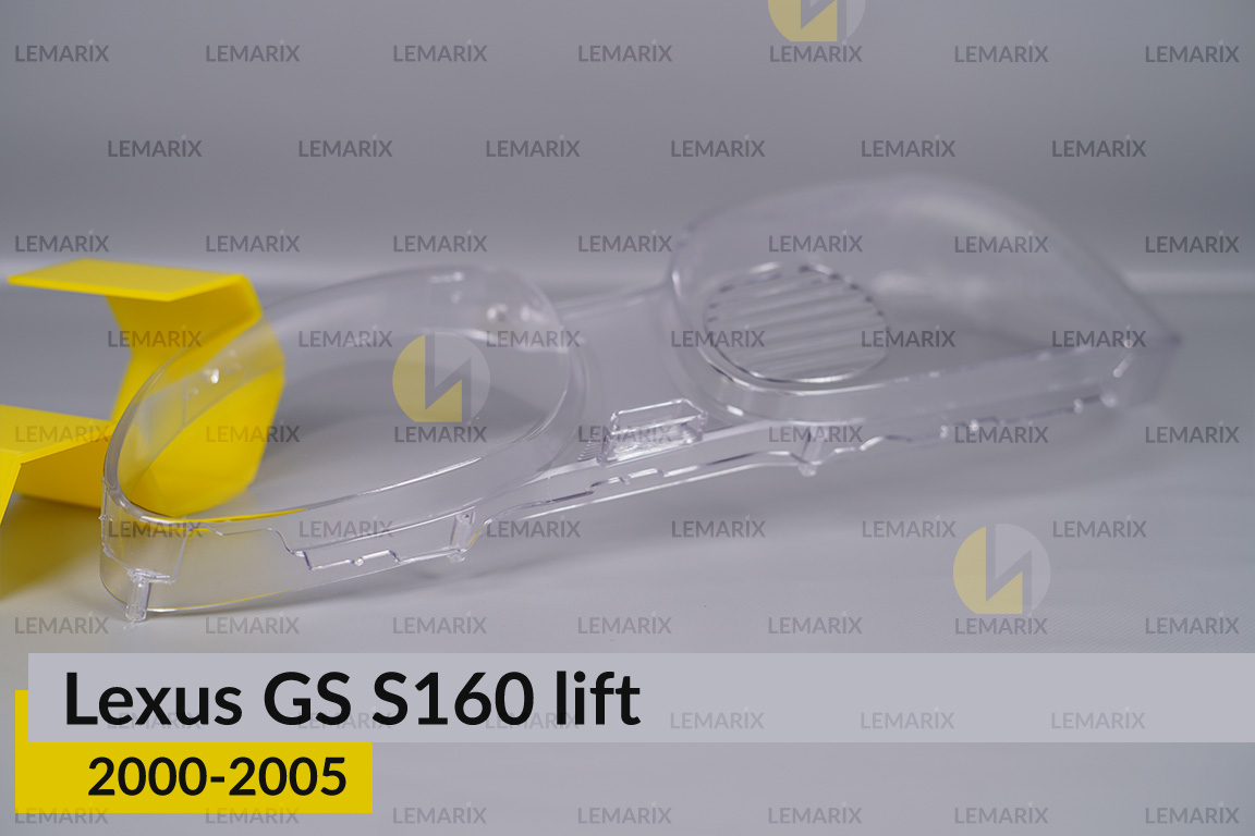 Скло фари Lexus GS S160 (2000-2005) рест ліве