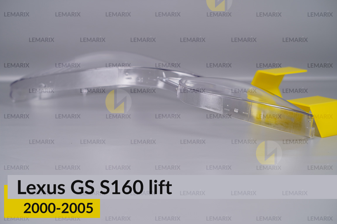 Скло фари Lexus GS S160 (2000-2005) рест ліве