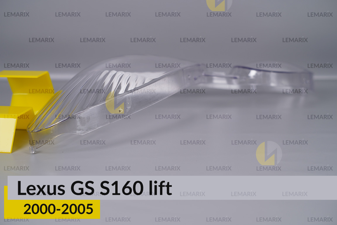 Скло фари Lexus GS S160 (2000-2005) рест ліве