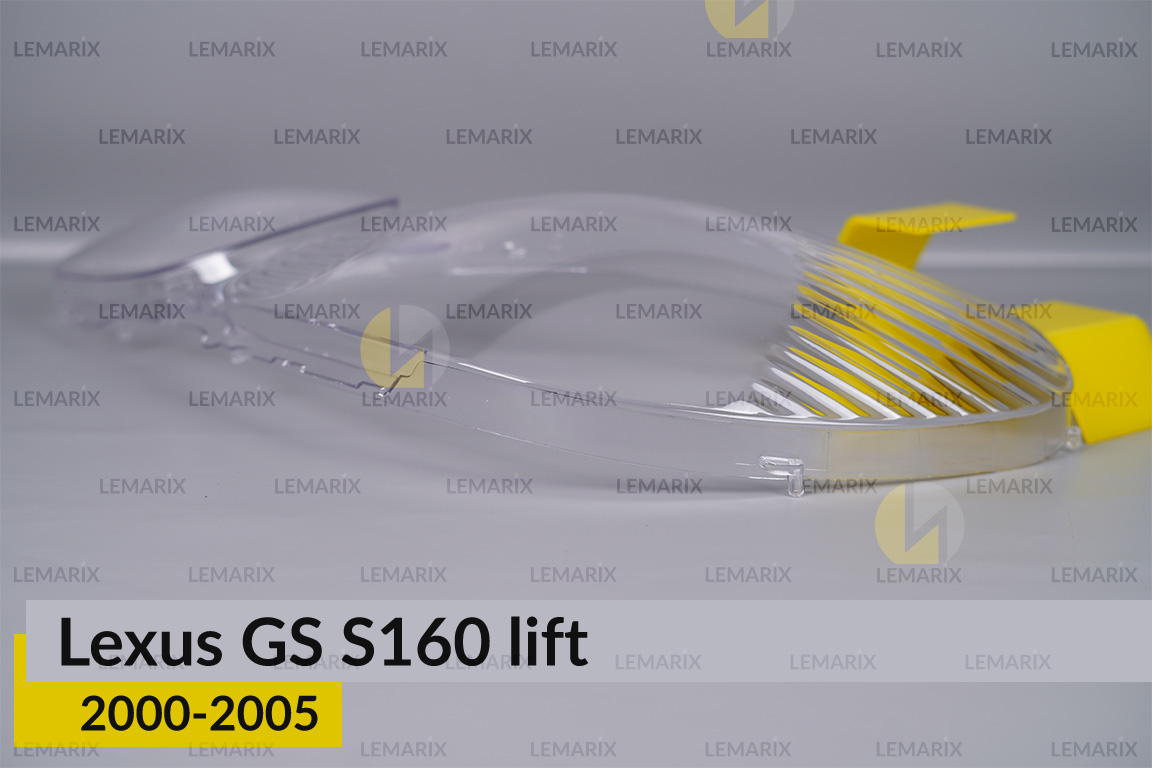 Скло фари Lexus GS S160 (2000-2005) рест ліве