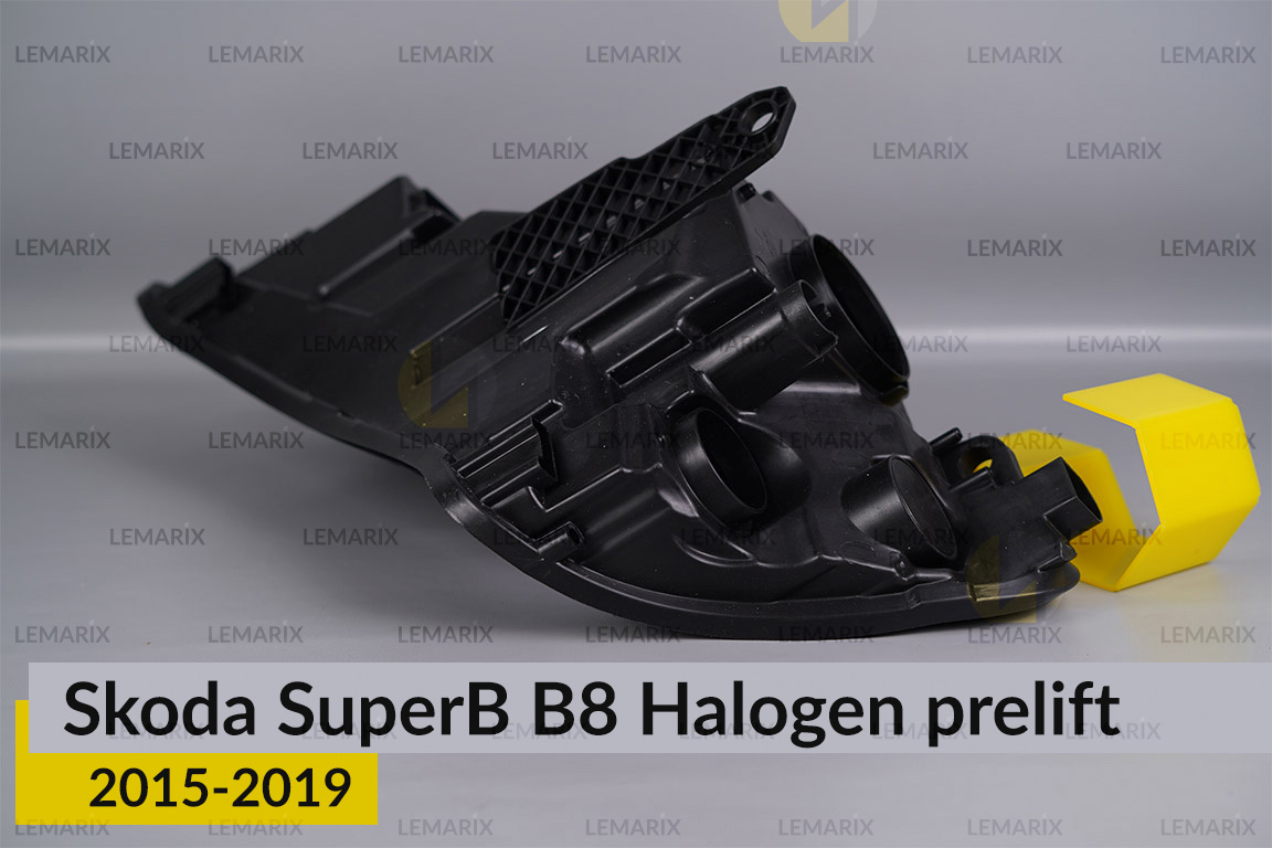 Корпус фары Skoda SuperB B8 Halogen (2015-2019) дорест правый