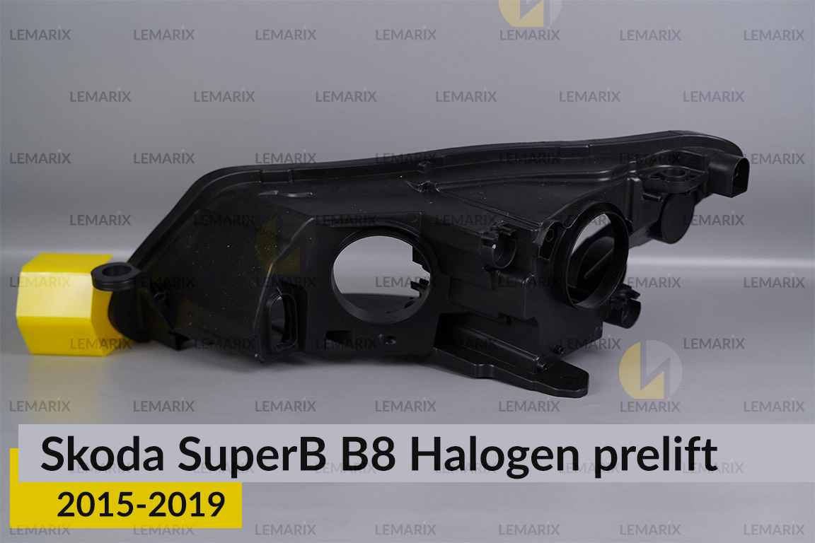 Корпус фары Skoda SuperB B8 Halogen (2015-2019) дорест правый