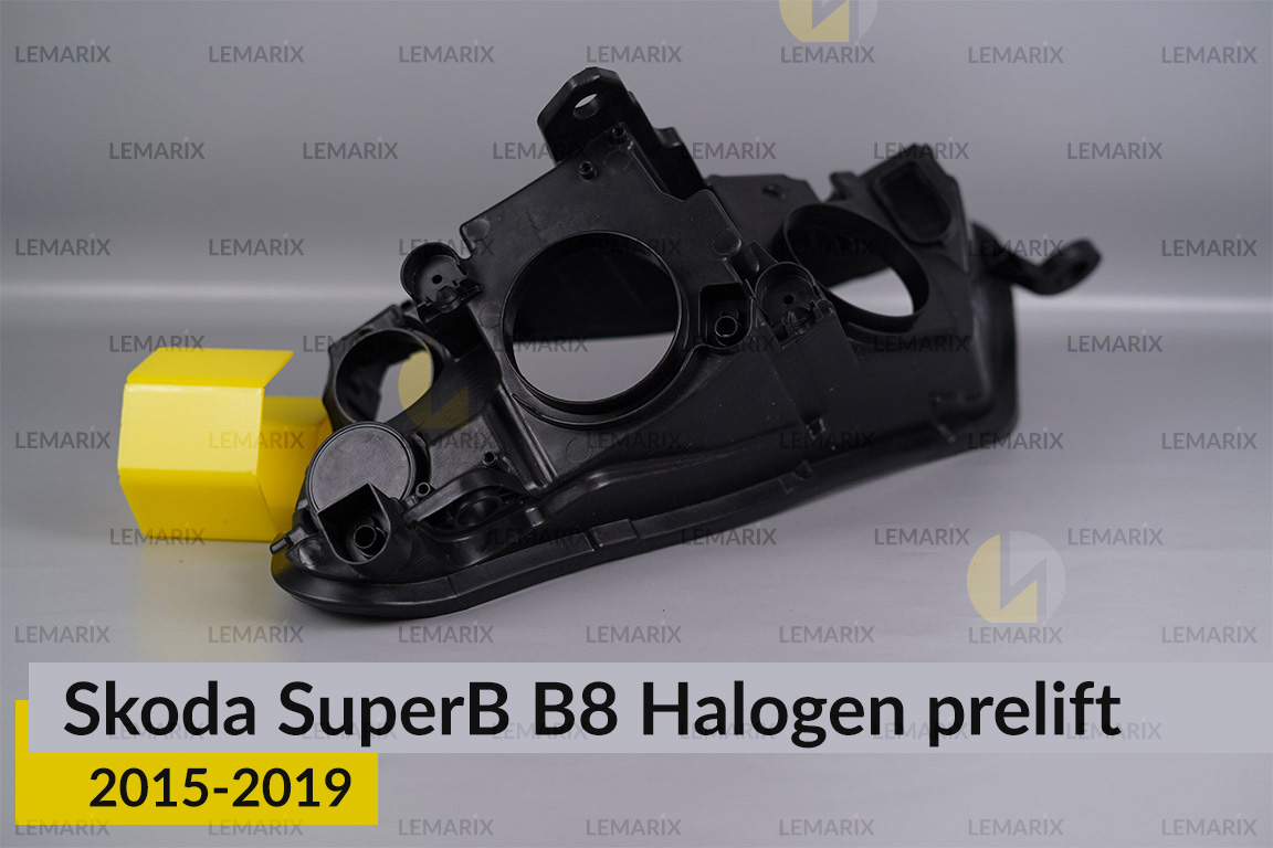 Корпус фары Skoda SuperB B8 Halogen (2015-2019) дорест правый