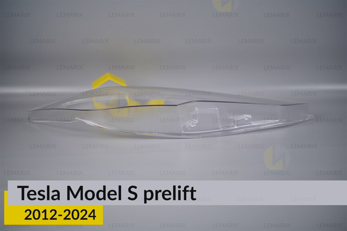 Стекло фары Tesla Model S (2012-2016) дорест правое