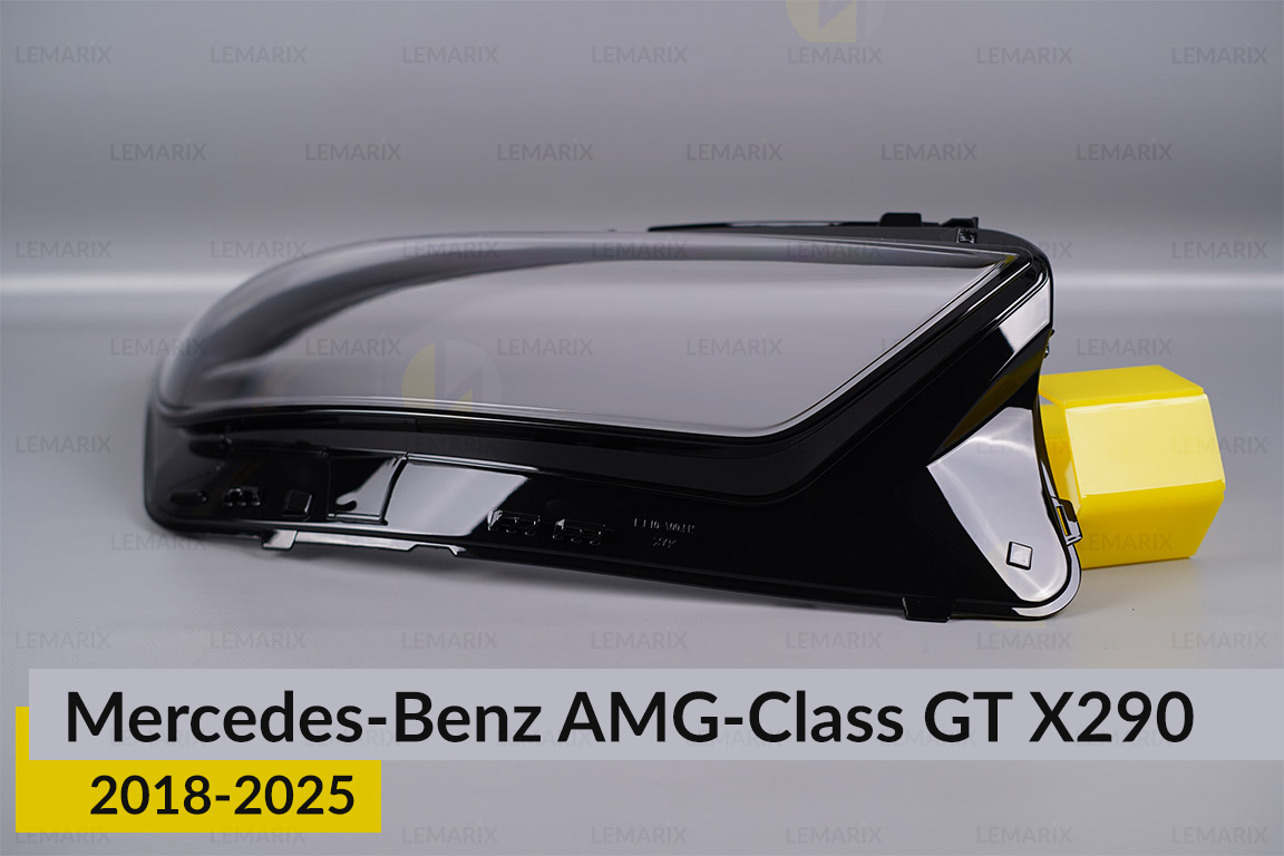 Стекло фары Mercedes-Benz AMG-Class GT X290 (2018-2025) правое
